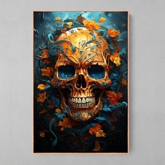 Quadro Skullhappy - Ellquadros 