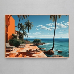 Quadro Decorativo Verão Bahia - Ellquadros 