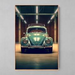 Fusca Verde - Ellquadros 