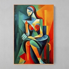 Quadro Mulher Sentada ll - loja online