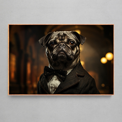 Quadro Decorativo Senhor Pug