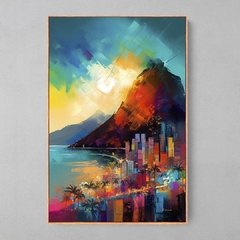 Imagem do Quadro Decorativo Silhueta Rio de Janeiro