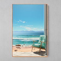 Quadro Pé na Areia - Ellquadros 