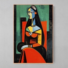 Quadro Mulher Sentada lll - loja online