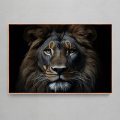 Quadro Decorativo Lion - Ellquadros 