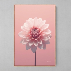 Quadro Flower Pink - Ellquadros 