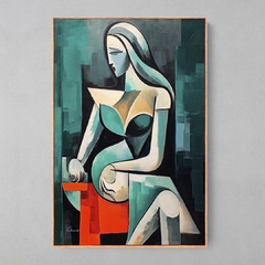 Quadro Mulher Sentada l - loja online