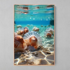 Quadro Decorativo Fundo do Mar - Ellquadros 