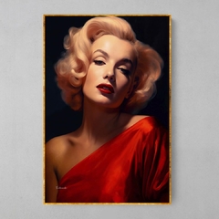 Quadro Marilyn Monroe Red - loja online