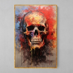 Quadro Caveira ao estilo Jim Dine - loja online