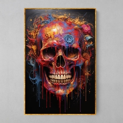 Caveira ao estilo Mr. Brainwash - loja online