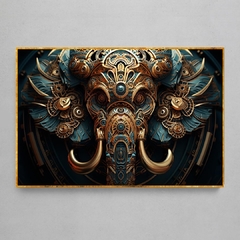 Quadro Decorativo Elefante Mecânico - loja online