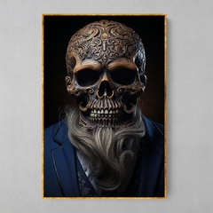 Quadro Barber Skull - loja online