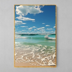 Quadro Areia Mar e Céu Azul - loja online