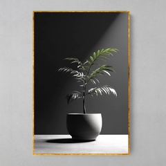 Imagem do Quadro Vaso de Planta Minimalista