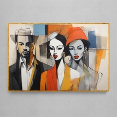 Quadro Decorativo Moda Abstrata - loja online