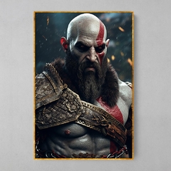 Quadro Kratos God of War - loja online