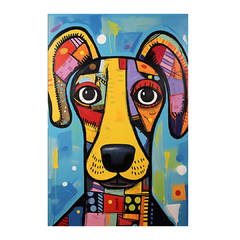 Quadro Decorativo Dog Britto