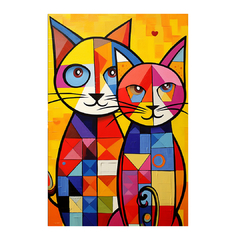 Quadro Decorativo Cats Britto