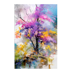 Quadro Decorativo Colorful Tree