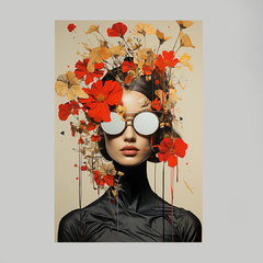 Quadro Decorativo Sunglass Style - Collage