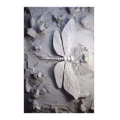 Quadro Decorativo Fossil Gypsum