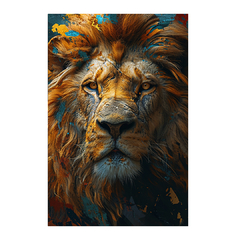 Quadro Decorativo Lion