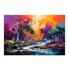 Quadro Decorativo Impressionist Landscape