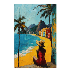 Quadro Decorativo Rio de Janeiro Carioca - Ellquadros 