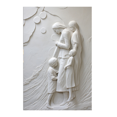 Quadro Decorativo Plaster Family