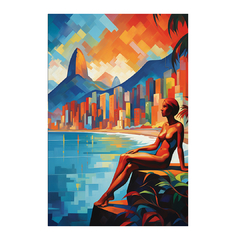 Quadro Decorativo Rio de Janeiro ErreJota - Ellquadros 