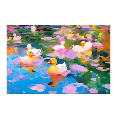 Quadro Decorativo Patos