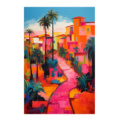 Quadro Decorativo Pink Path