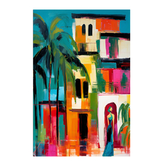 Quadro Decorativo Coconut Mansion