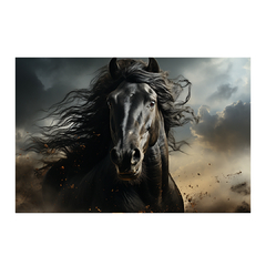 Quadro Decorativo Black Horse