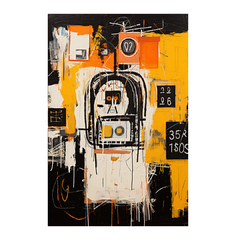 Quadro Decorativo Basquiat