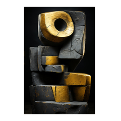 Quadro Decorativo Escultura Inspirada - Vincenzo De Cotiis - comprar online