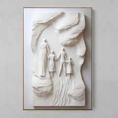 Quadro Decorativo Family Art Plaster - Ellquadros 