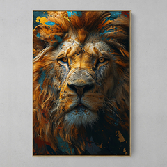 Quadro Decorativo Lion na internet