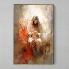 Quadro Decorativo Senhor Jesus na internet