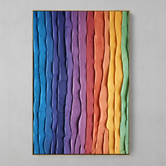 Quadro Decorativo Color Layer Plaster na internet