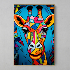 Quadro Decorativo Girafa Britto - Ellquadros 