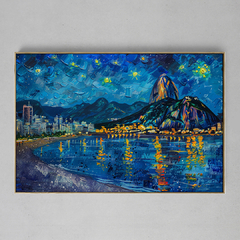 Quadro Decorativo Rio de Janeiro Print Style - Ellquadros 