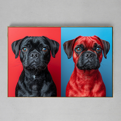 Quadro Decorativo Dogs na internet