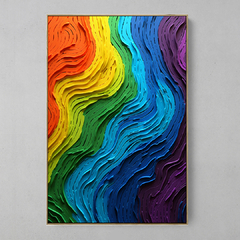 Quadro Decorativo LGBTQQICAAPF2K+ ART - Ellquadros 