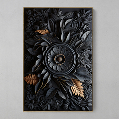 Quadro Decorativo Floral Symbol na internet