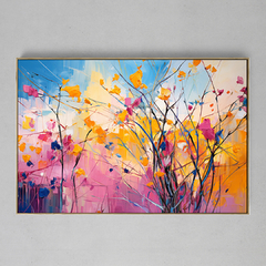 Quadro Decorativo Ink Flowers na internet