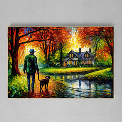 Quadro Decorativo Forest House na internet