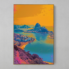 Quadro Decorativo Rio de Janeiro Cidade Maravilhosa - loja online