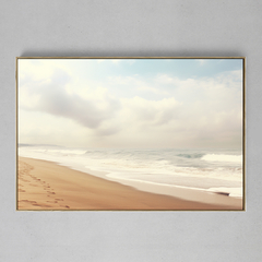 Quadro Decorativo Areia, Céu e Mar - Ellquadros 